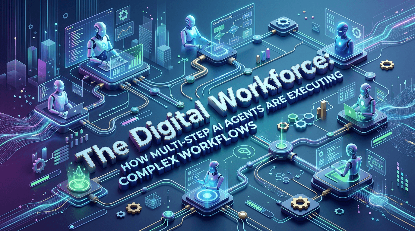 The Digital Workforce: How Multi-Step AI Agents Are Executing Complex Workflows