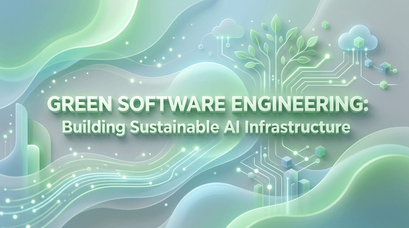 Green Software Engineering: Building Sustainable AI Infrastructure