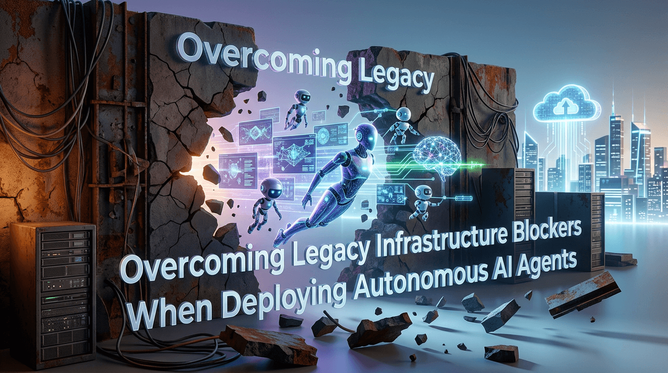 Overcoming Legacy Infrastructure Blockers When Deploying Autonomous AI Agents