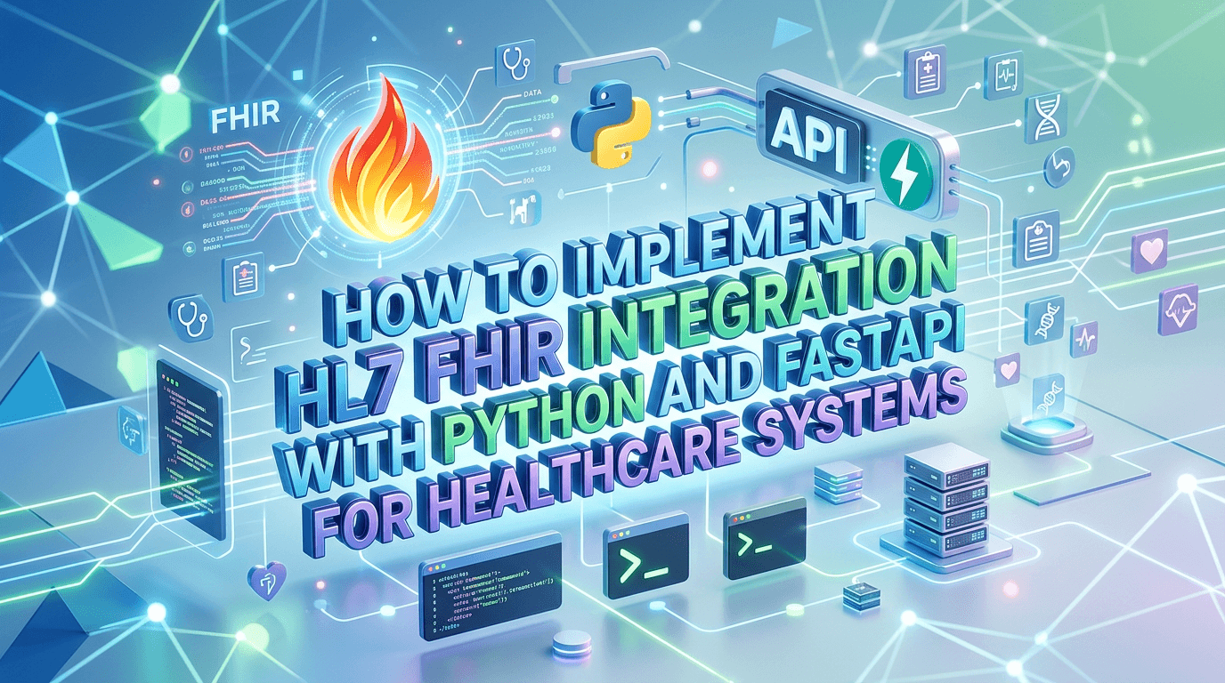 How to Implement HL7 FHIR Integration with Python and FastAPI for Healthcare Systems