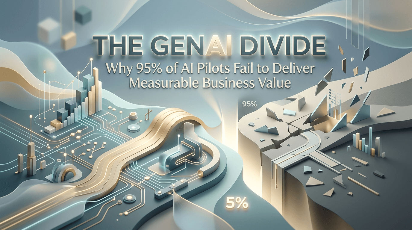 The GenAI Divide: Why 95% of AI Pilots Fail to Deliver Measurable Business Value