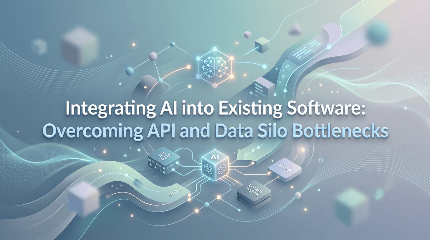 Integrating AI into Existing Software: Overcoming API and Data Silo Bottlenecks