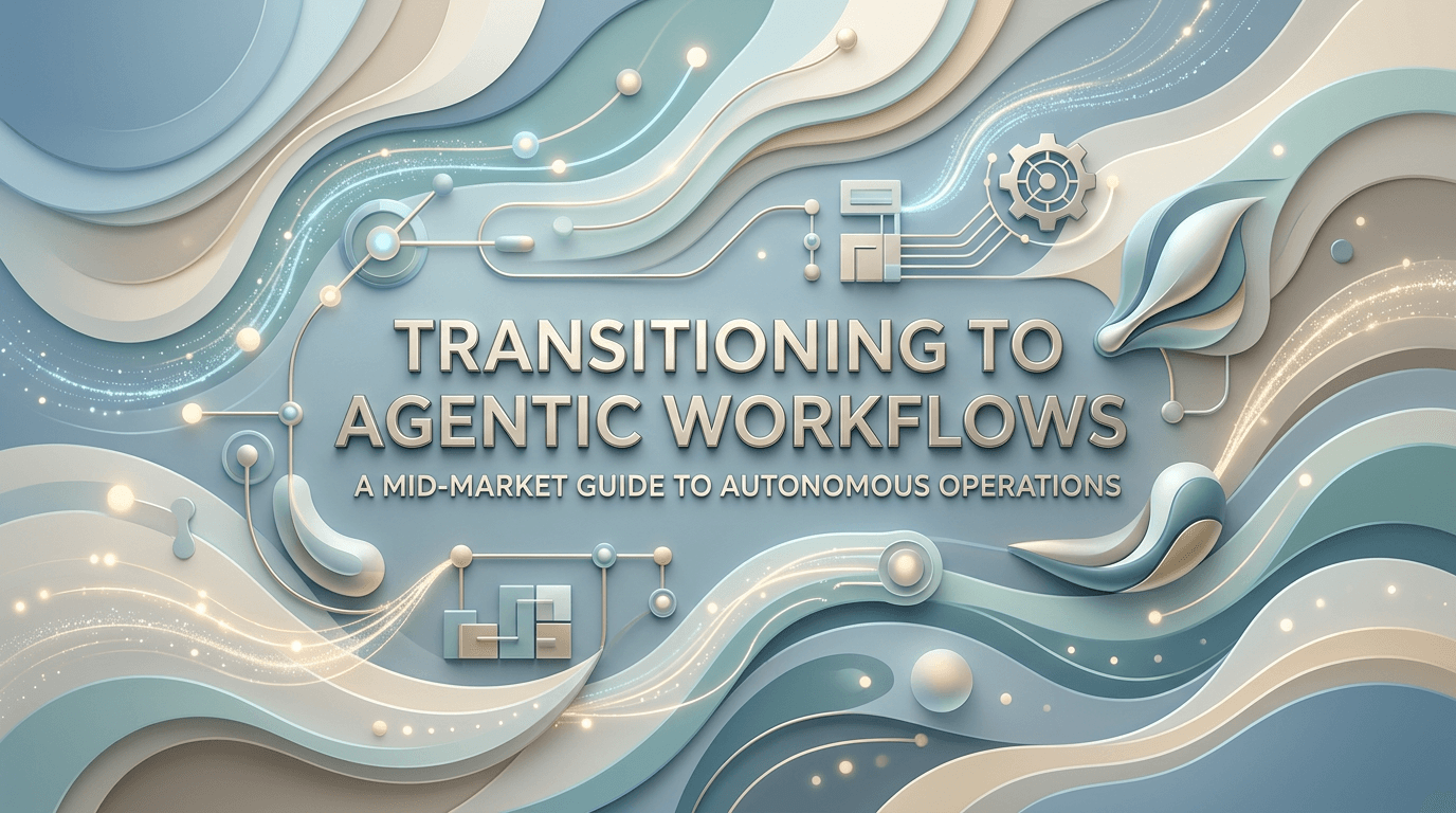 Transitioning to Agentic Workflows: A Mid-Market Guide to Autonomous Operations