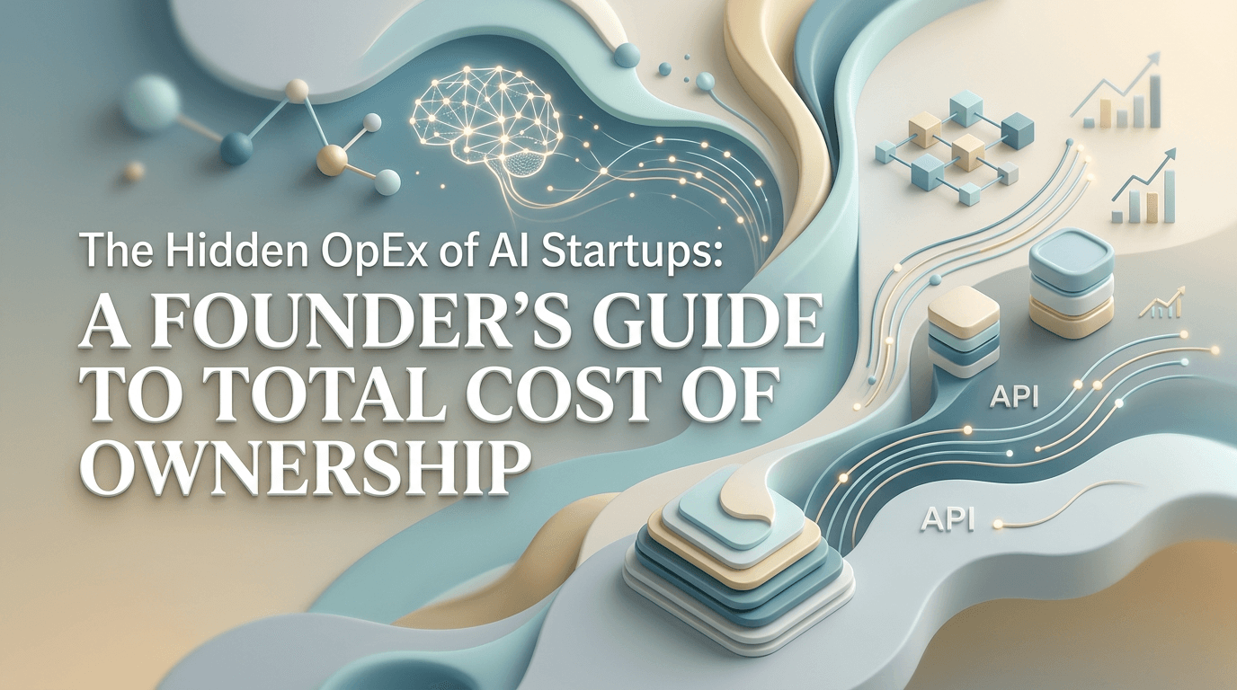 The Hidden OpEx of AI Startups: A Founder's Guide to Total Cost of Ownership